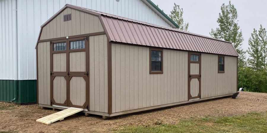 Blog_Brown XL Garden Shed with Color Contrast Trim_900x450