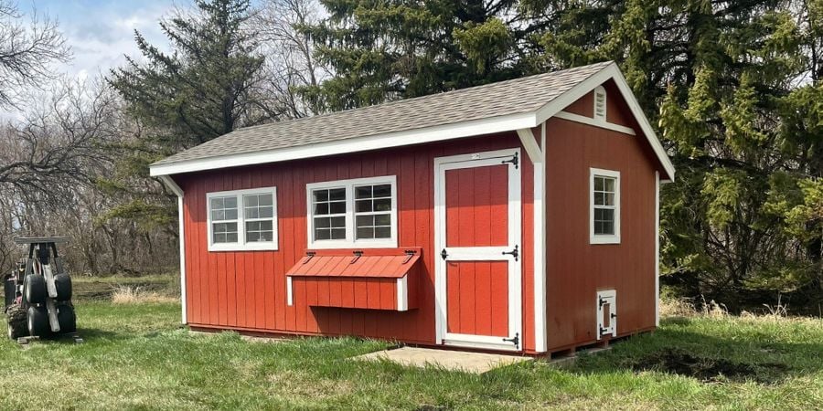 Blog_Red Free Range Chicken Coop_900x450