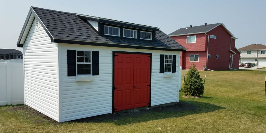 Blog_White Backyard Shed With Black and Red Trim__900x450