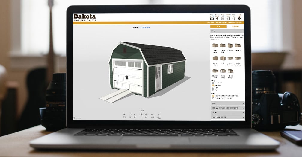 Design Custom Built Sheds & Garages with Our Online Configurator