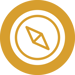 Icon_CircleHoney_Compass