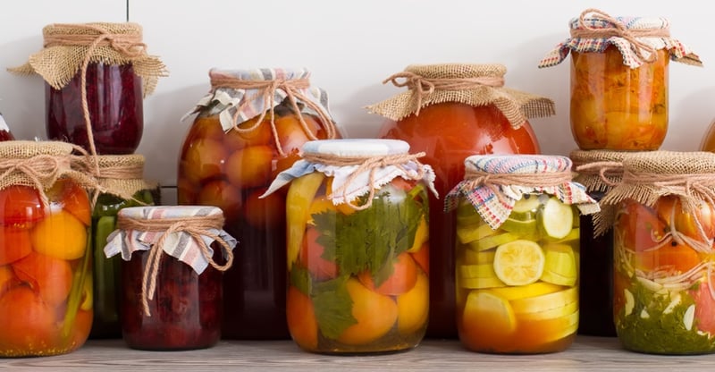 Do not store FOOD in your shed or garage