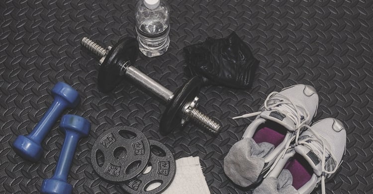 Transform a shed into a convient at-home gym in your backyard