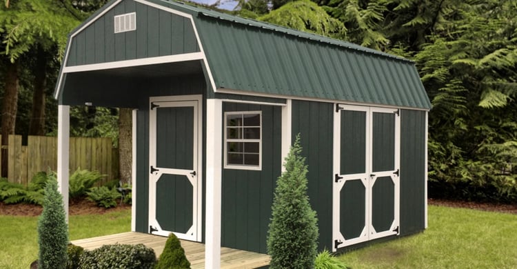 This post explores 4 ways to get the most out of a Porch shed.