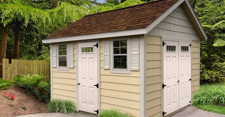 Classic Gable Roofline—an option for our Garden Shed Package