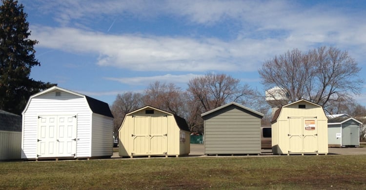 Custom Sheds in South Dakota | Display Lot