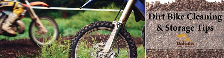 Dirt Bike Cleaning and Storing