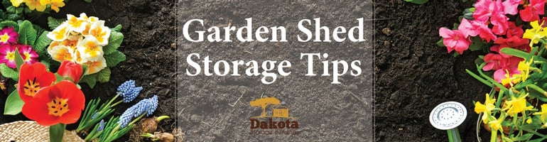 Garden Shed Storage Tips