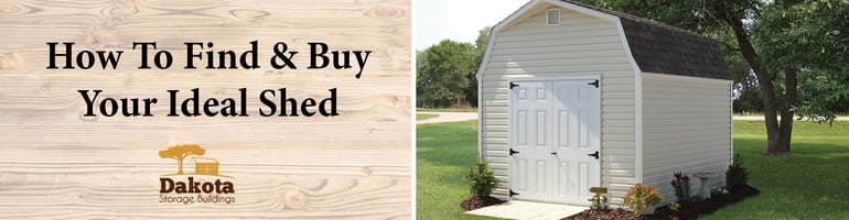 How To Find and Buy Your Ideal Shed