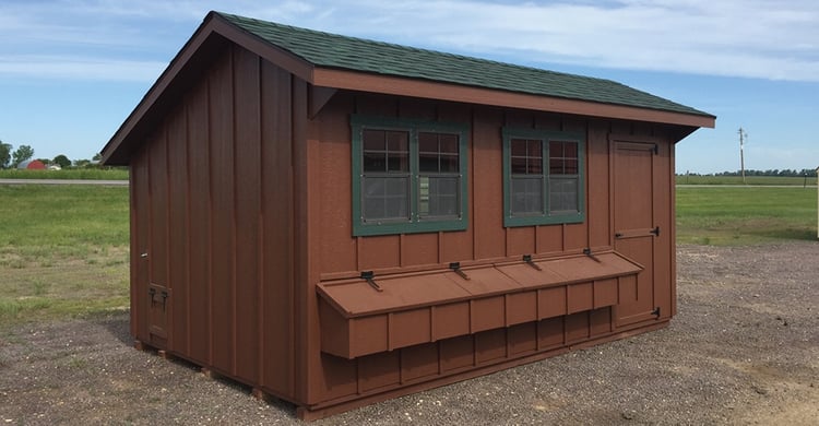 Dakota Storage Buildings-Chicken Coop Shed