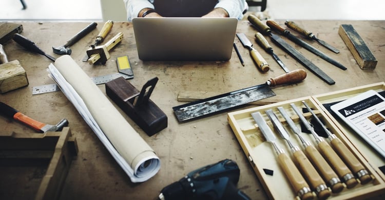 A workshop shed is the perfect working space for tinkering hobbyists