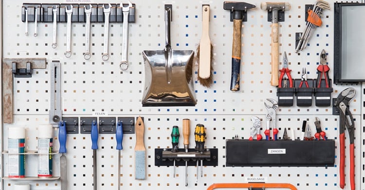 Pegboard Organizer