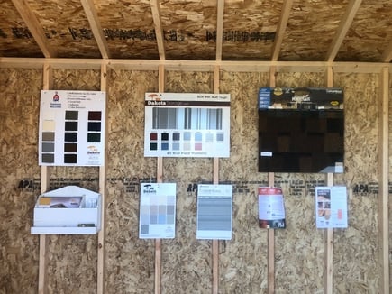 Dakota Storage Buildings' Kimball, Minnesota Shed Display Lot