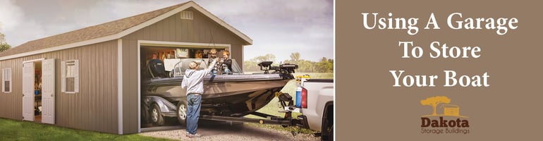 Using a Garage to Store Your Boat