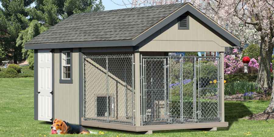 Advantages of a Dakota Storage Buildings Multi-dog Kennel Shed