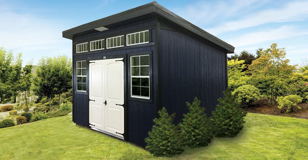 Our Modern Backyard Shed, A Chic Storage Solution