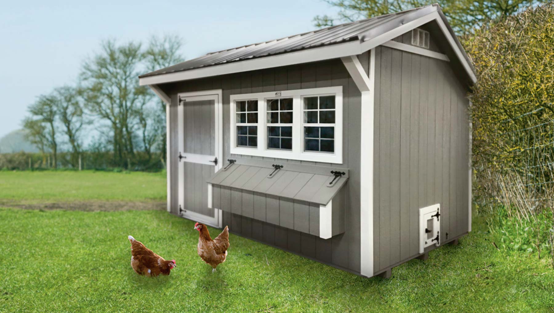 Free Range Chicken Coop Dakota Storage Buildings