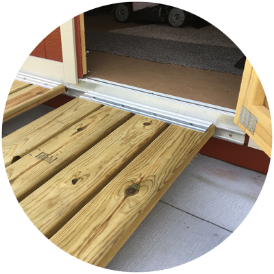 Wood Ramp