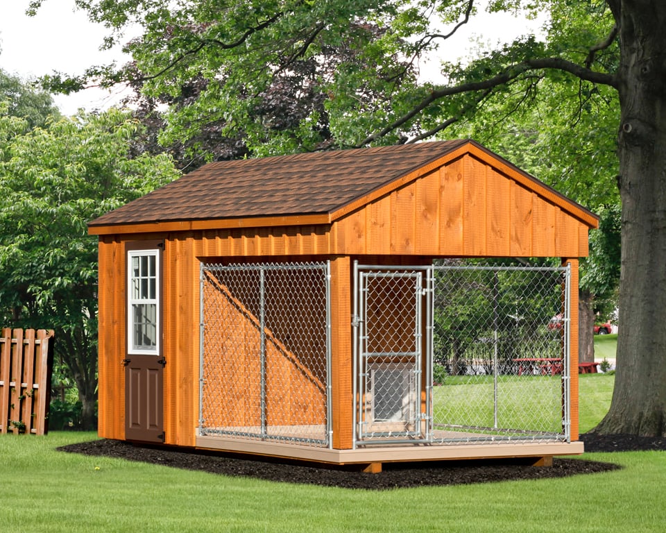 How Big Should Outdoor Dog Kennels Be?