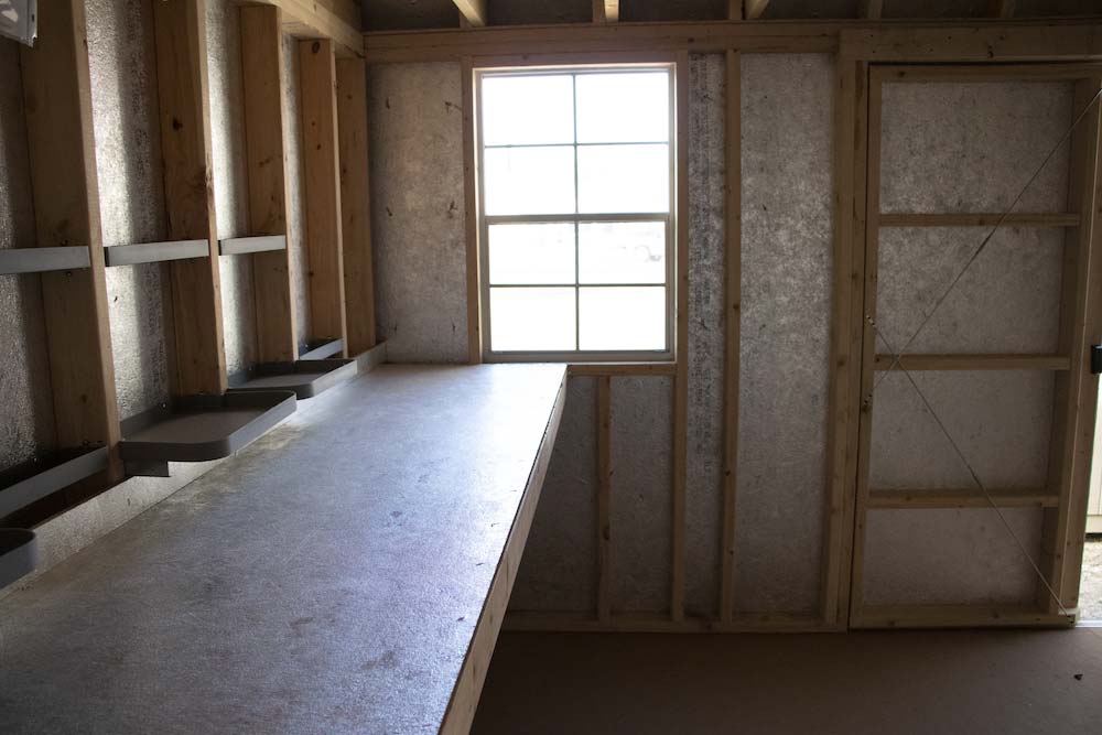 Garden Shed XL Interior