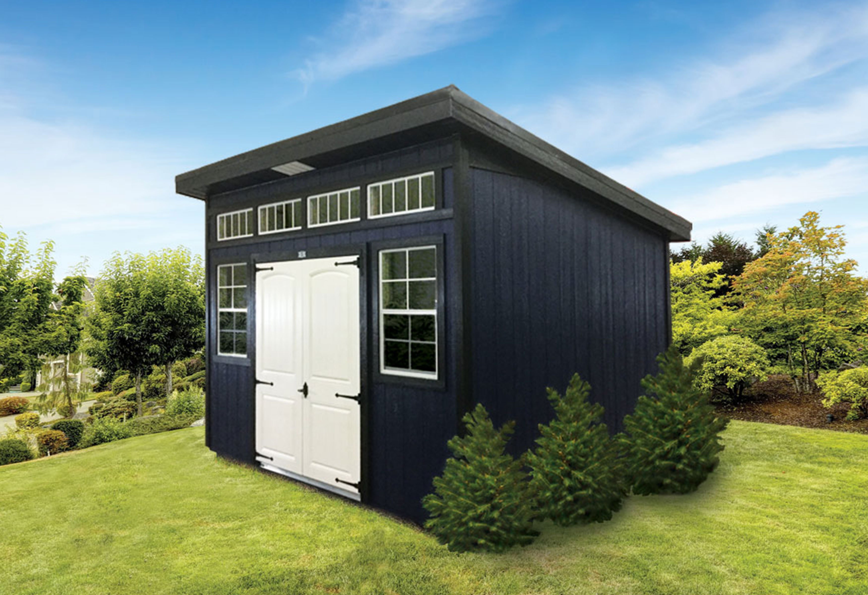 Modern Backyard Shed | Dakota Storage Buildings