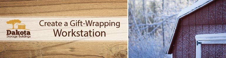 How to Create a Gift-Wrapping Workstation