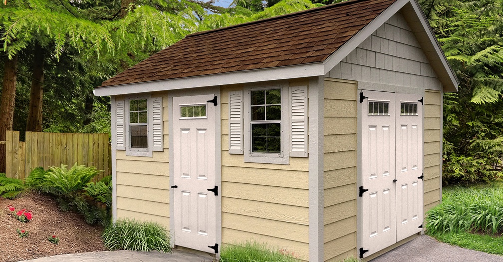 Beautiful backyard storage building