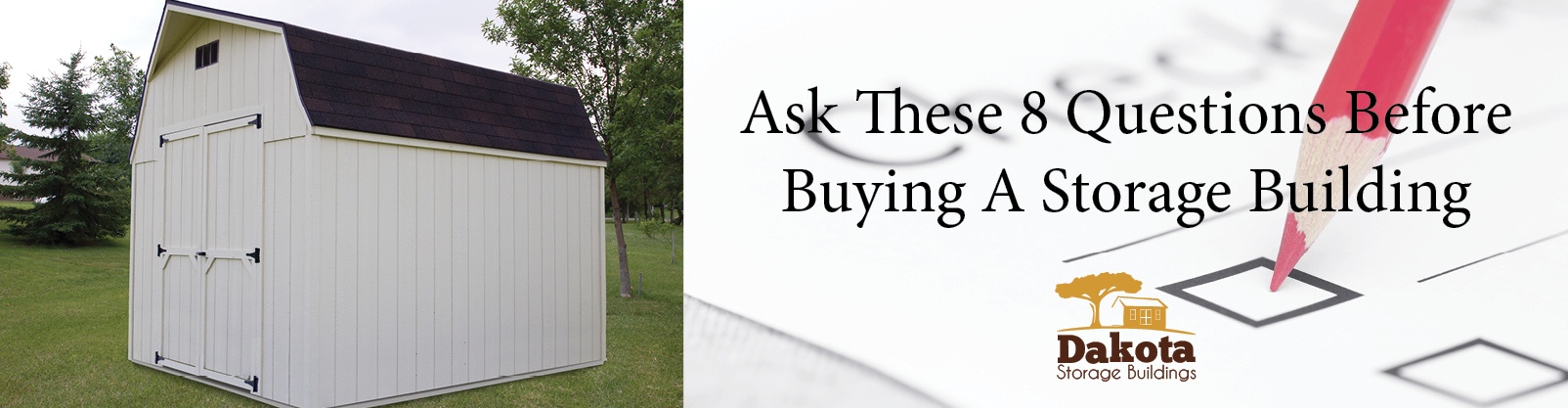 Ask These 8 Questions Before Buying A Shed or Garage