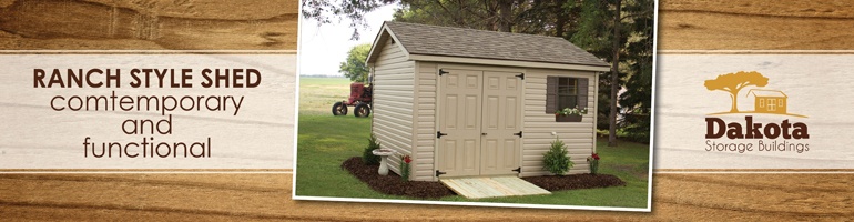 Benefits of Buying a Ranch Style Storage Shed